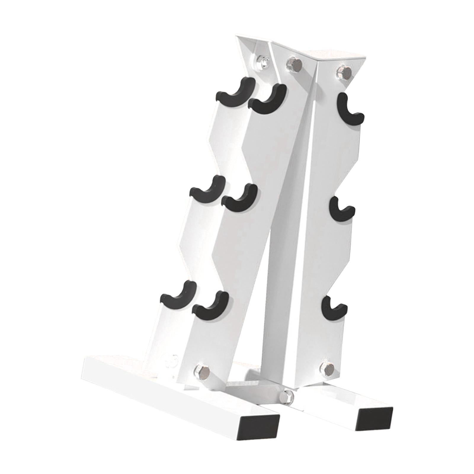 Baoblaze Dumbbell Rack Dumbbell Bracket Sturdy Small for Office Gym Strength Training 3 Tier