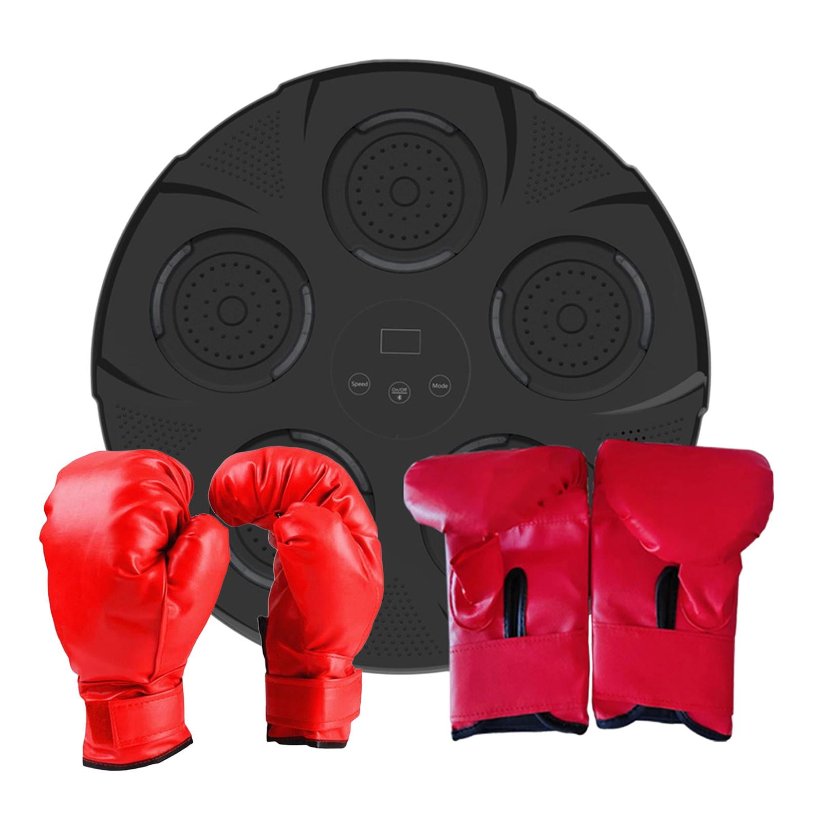 Baoblaze Electronic Boxing Machine Boxing Training Equipment for Focus Reaction Sanda Black Adults Gloves