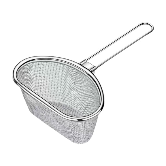 Baoblaze Fine Wire Mesh Food Strainer Sieve Household Mesh Strainer for Noodles Pasta