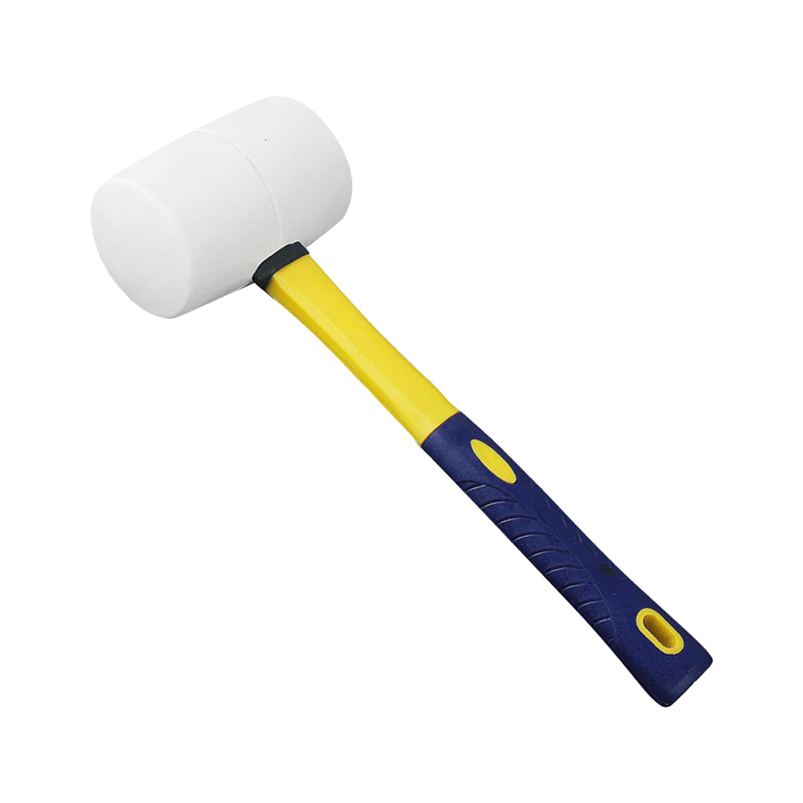 Baoblaze Floor Rubber Hammer Installation Hammer Headset with Grip Handle Soft Hammer for Dia 6.6cm