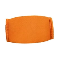 Baoblaze Football Chin Pad Chin Pad Cover Easy to Install Sport Accessories Football Chin Orange