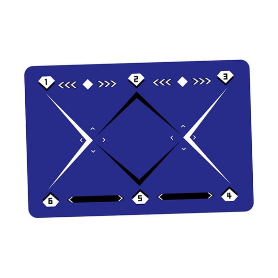 Baoblaze Football Footstep Training Mat Mini Football Training Mat Football Door Mat