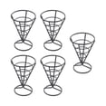 thumbnail image 1 of Baoblaze French Fries Stand Fashion Fried Chicken Display Rack for Buffet Picnic Cafe Black, 1 of 8