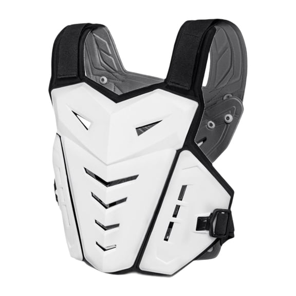 Baoblaze Generic Motorcycle Chest High Performance Adults Chest Protector White