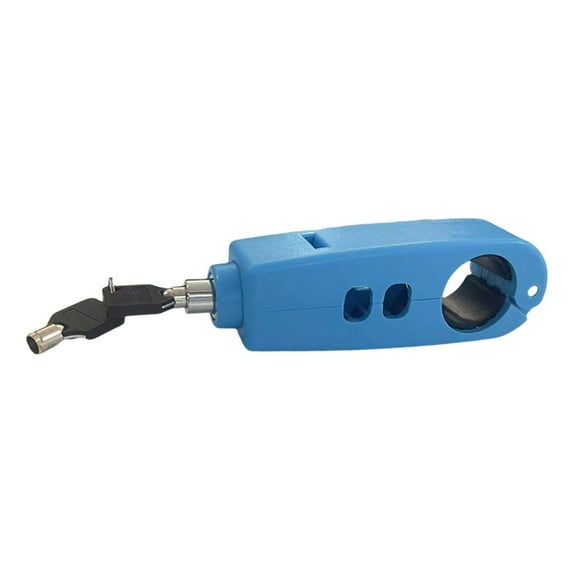 Baoblaze Generic Motorcycle Lock Accessories for Motorbikes Scooters Motorcycles Blue