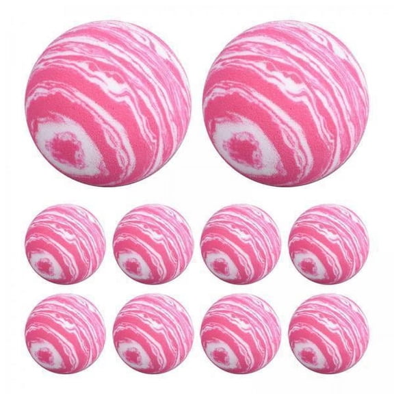 Baoblaze Golf Balls Foam Practice Balls Training Balls Playground Balls EVA Material Soft Moderate Hardness Security Reusable Portable Suitable for Kids Adults