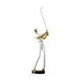 thumbnail image 1 of Baoblaze Golf Figurine Art Decorative Resin Arts for Living Room Home Golf Lover Gift White A, 1 of 8