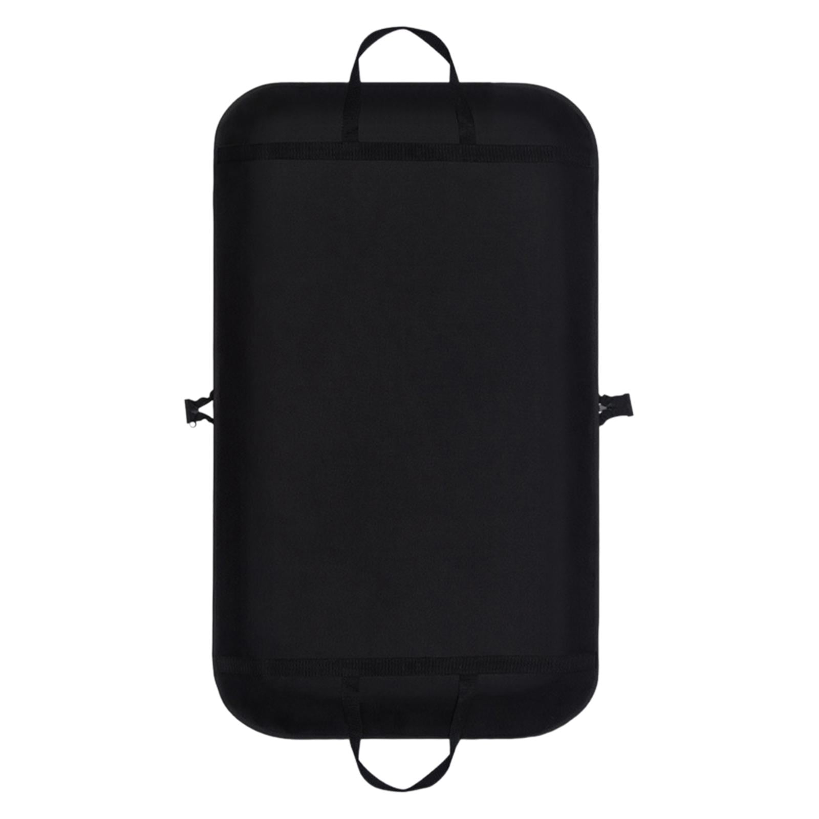 Baoblaze Hanging Garment Bag Dress Bag Men Women Suit Cover for Dresses Jackets suits Black
