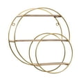 thumbnail image 1 of Baoblaze Hanging Shelf Portable Storage Organizer Wall Storage Box Organizer Rack Round 3 Tiers, 1 of 8
