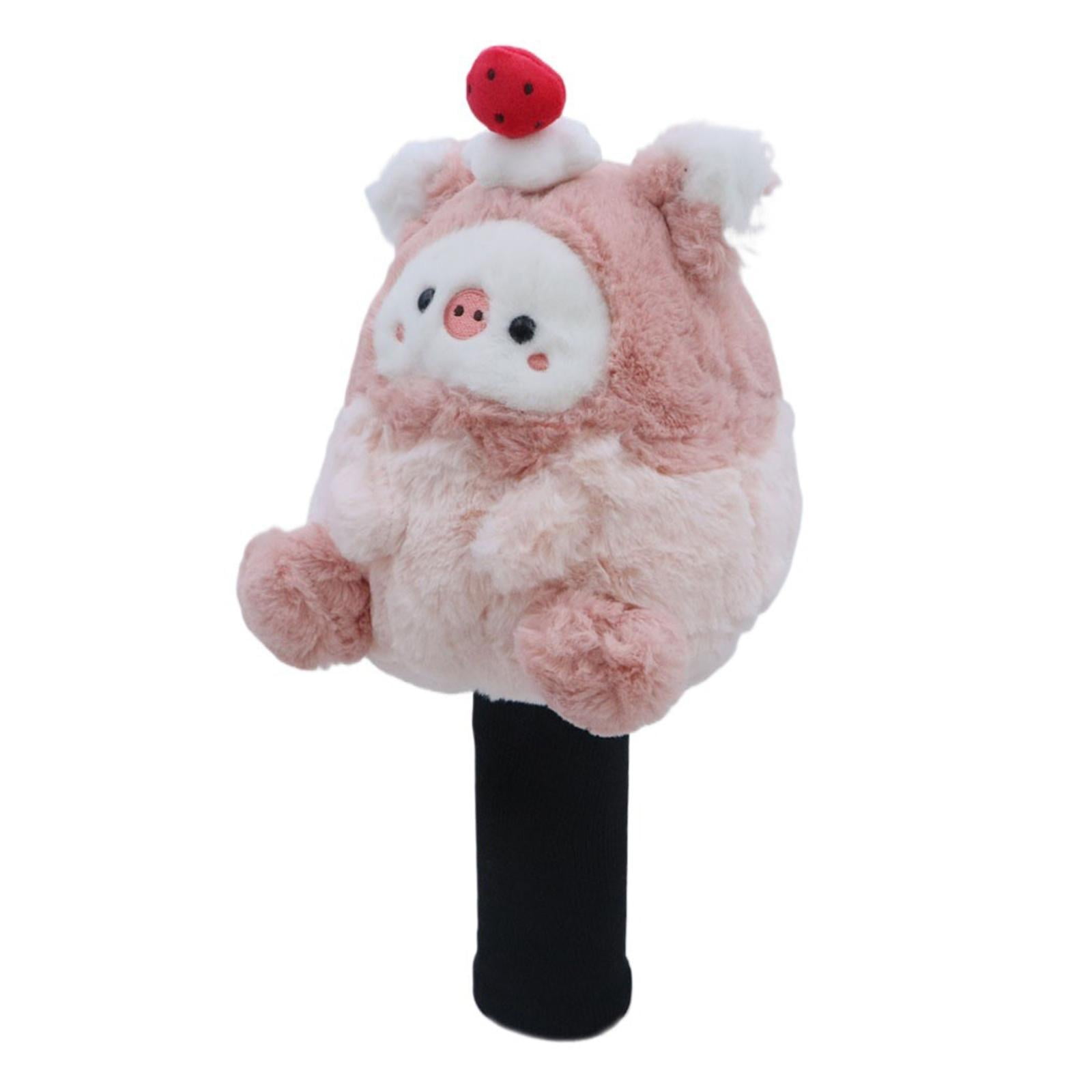 Baoblaze Headcover Cartoon Pig ie Golf Driver Head Cover for Club Golfers Friends