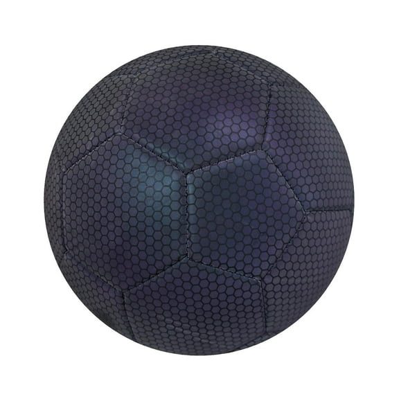 Baoblaze Holographic Reflective Soccer Ball Professional Luminous Official Match Ball