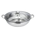 thumbnail image 1 of Baoblaze Hot Pot Cooking Pot Kitchenware Cookware Twin Hot Pot Cookware Japanese Cookware 28cm, 1 of 8