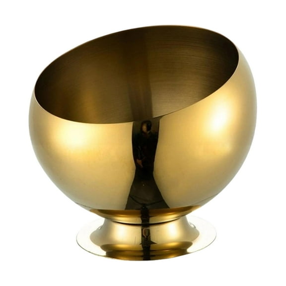 Baoblaze Hot Pot Ingredient Bowls Multipurpose Sauce Bowl Kitchen Dips Seasoning Bowl gold