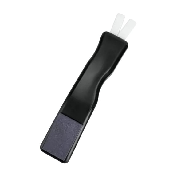 Baoblaze Ice Skate Comfortable Handle Speed Skate Practical Sharpening Tool Gray