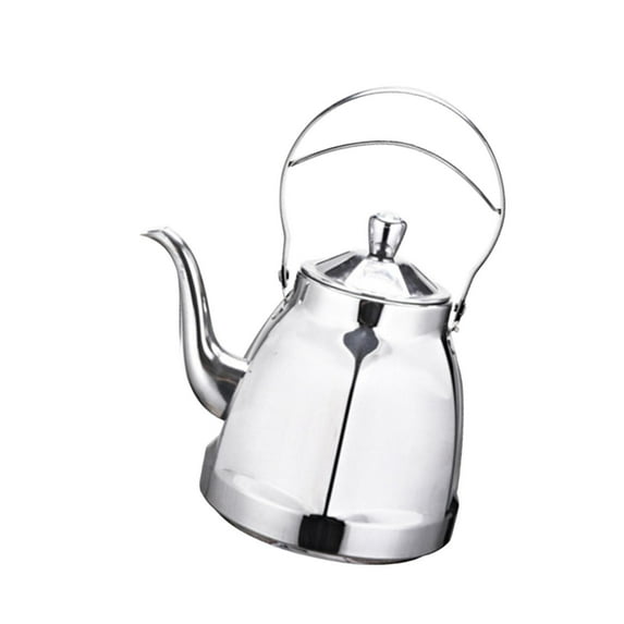 Baoblaze Induction Cooker Kettle Stainless Steel Easy to Clean Tea Pot for 1.5L B