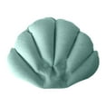thumbnail image 1 of Baoblaze Inflatable Bath Pillow Shell Shaped Bath Pillow with Suction Cup Nonslip green, 1 of 8