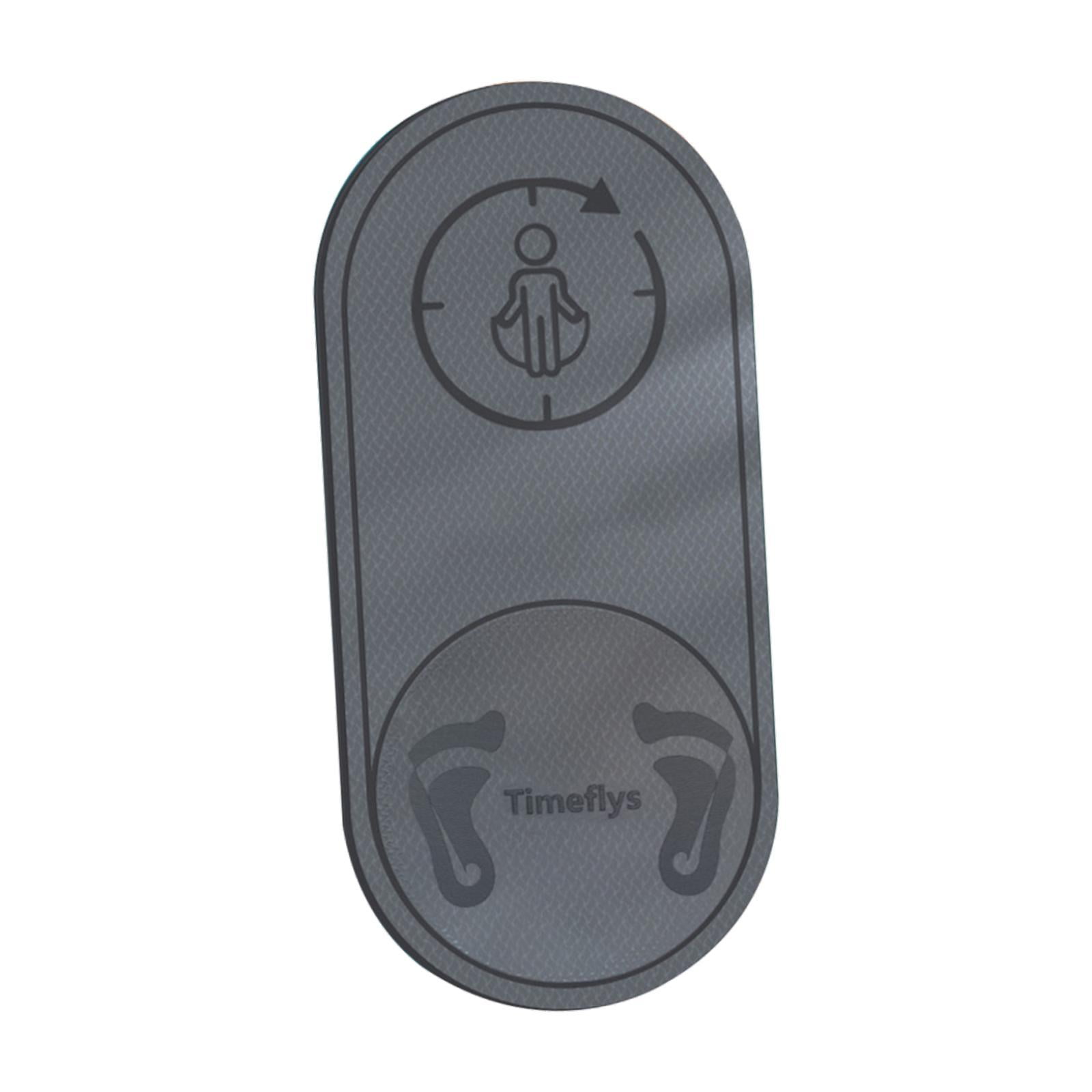Baoblaze Jump Rope Mat Non Slip Jumping Rope Mat for Training Indoor Outdoor Children Gray