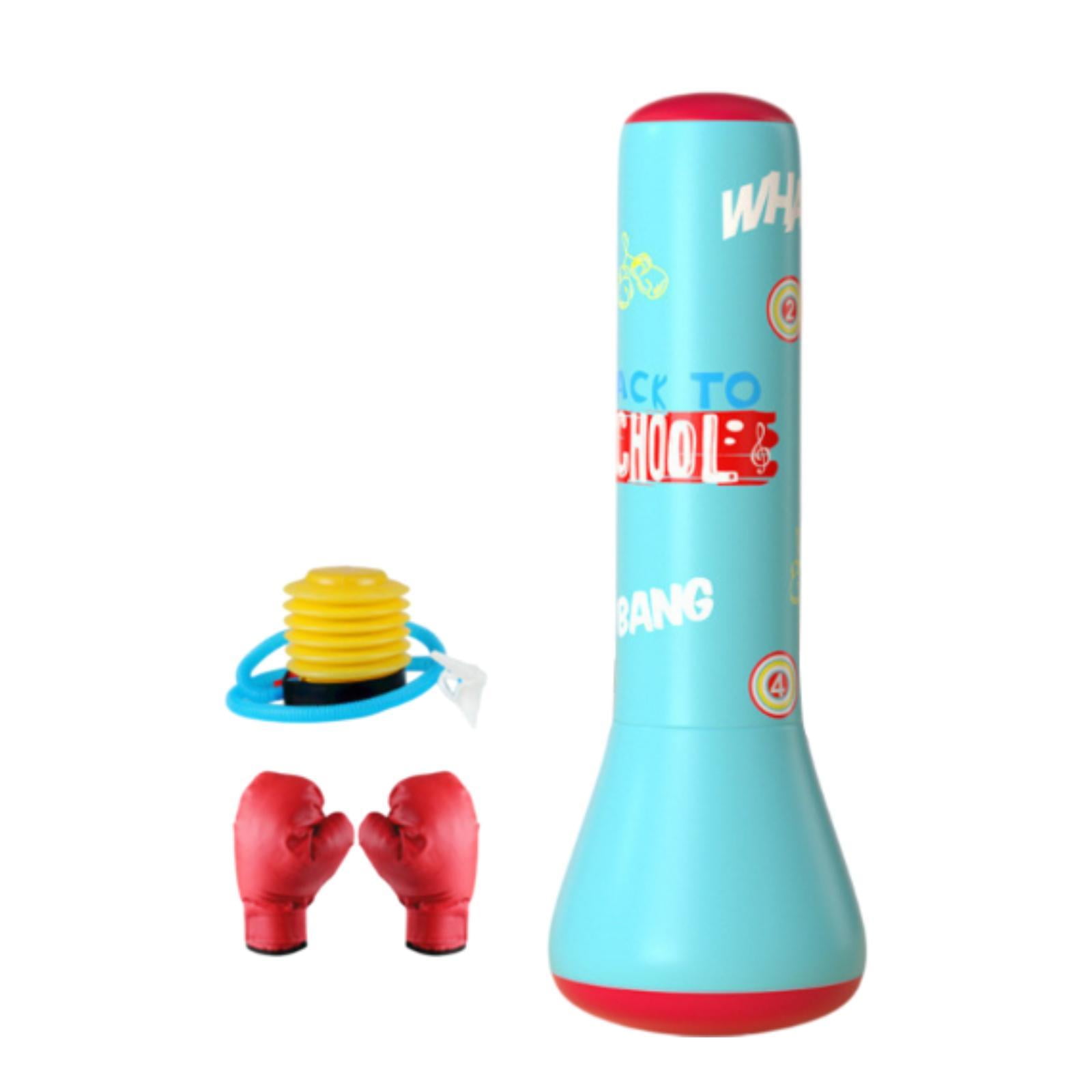 Baoblaze Kids Punching Bag Heavy Bag with Boxing Gloves for Training Karate Taekwondo 160cm