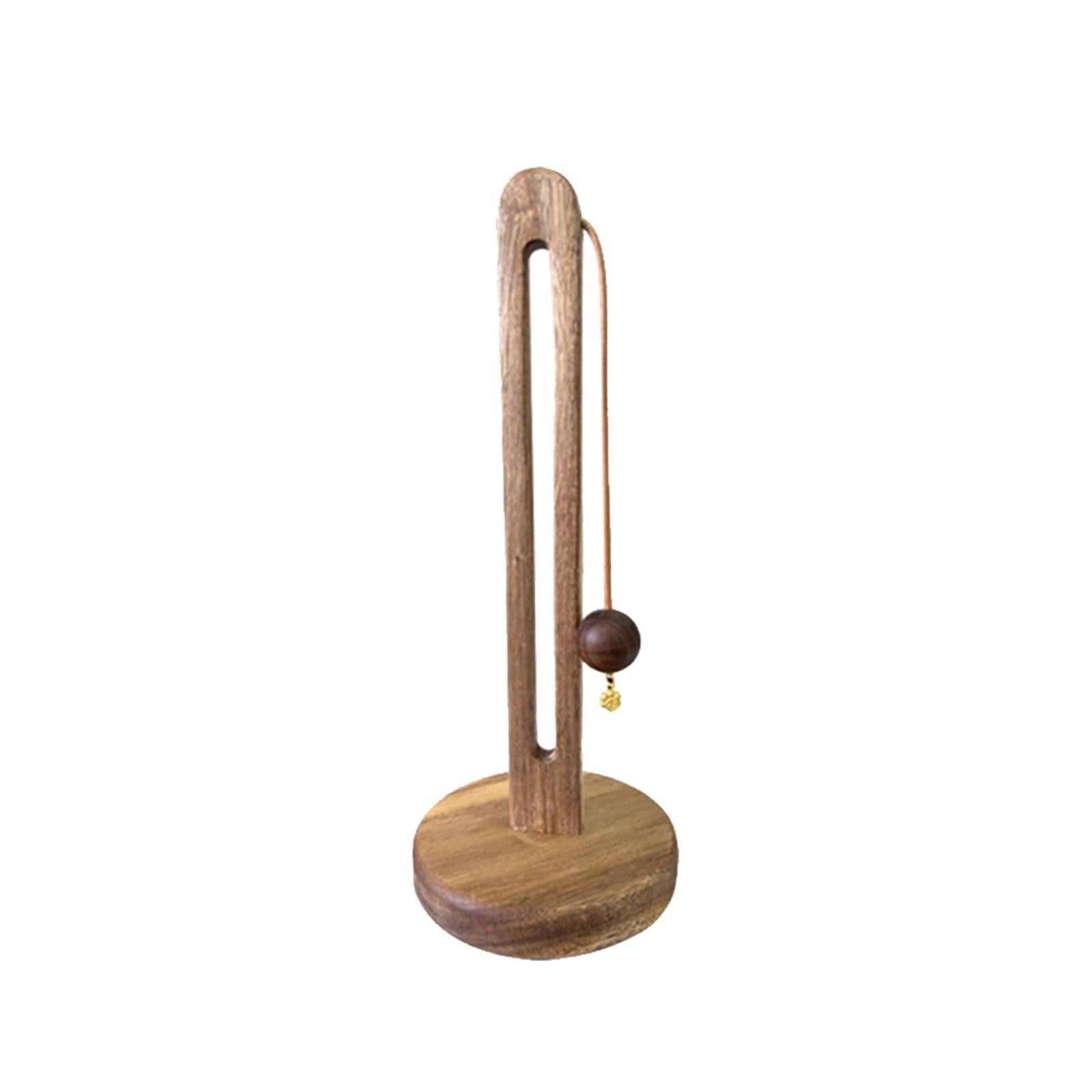 Baoblaze Kitchen Paper Towel Holder Cabinet Napkins Rack for Tabletop Kitchen Bedroom Cat Claw Pendant