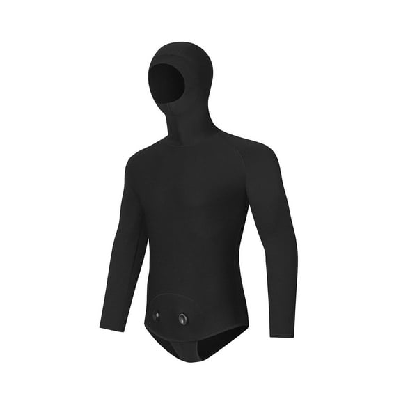 Baoblaze Men Wetsuit Top Hooded Adults Diving Suit for Underwater Snorkeling Kayaking