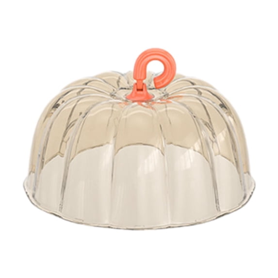 Baoblaze Microwave Splatter Cover Dustproof Clear Microwave Cover for Bowl Plate Dish Gold Clear