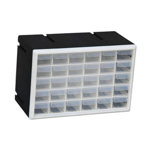 Baoblaze Mini Drawer Organizer Hardware Organizer Box Small Parts Organizer Jewelry Storage Case Desktop Storage Drawers for Room Home 30 grid