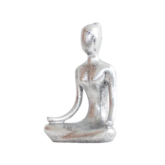 Baoblaze Modern Resin Sculpture Figure Ornamental Statuette with Pose Tabletop Decoration deep thought