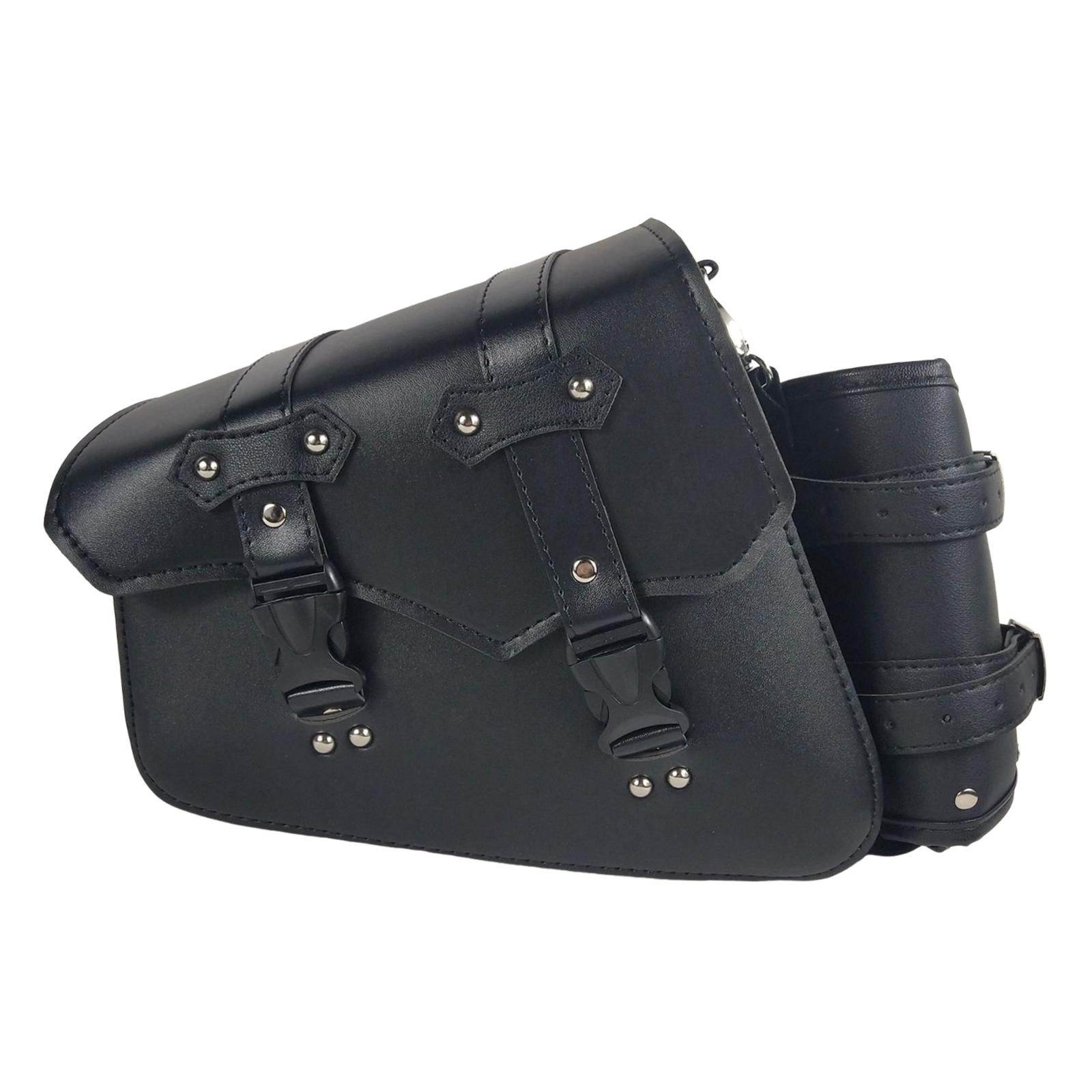 Baoblaze Motorcycle Side Saddlebag Practical Compact with Detachable Water Cup Holder Left
