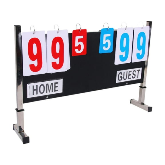 Baoblaze Multi Sports Scoreboard Table Score for Baseball Basketball Football 4 Digit