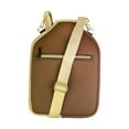 thumbnail image 1 of Baoblaze Neoprene Paddle Cover Case with Shoulder Strap Storage Carrier Racket Sleeve Brown, 1 of 8