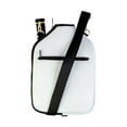 thumbnail image 1 of Baoblaze Neoprene Paddle Cover Case with Shoulder Strap Storage Carrier Racket Sleeve White, 1 of 8