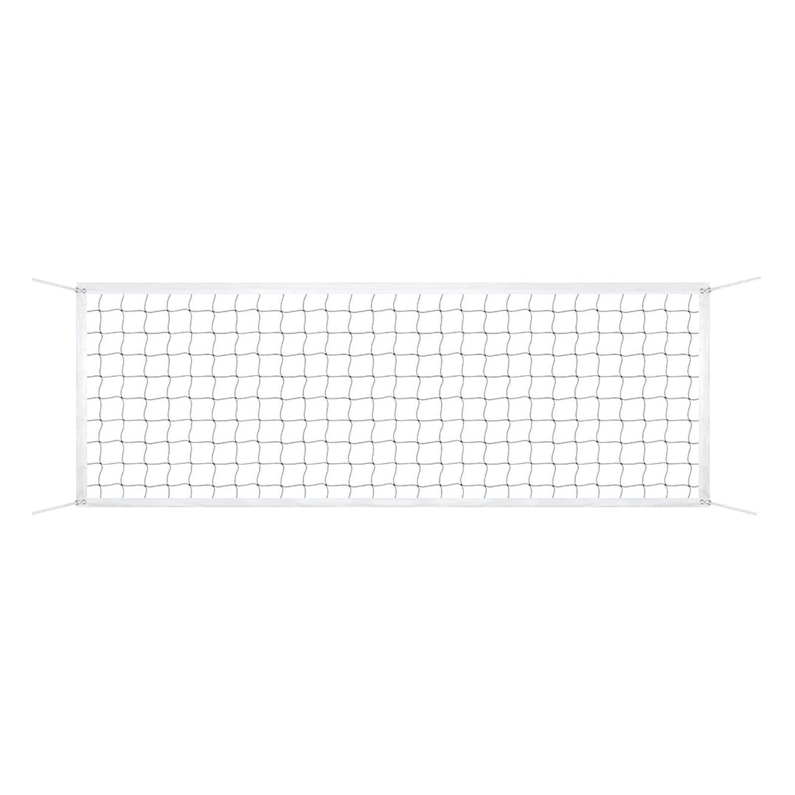 Baoblaze Nylon Volleyball Net Practice Net Replace Volley Ball Net for Park
