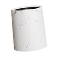 thumbnail image 1 of Baoblaze Open Top Trash Can Dustbin Portable Garbage Can for Home Restroom Study Room White 12L, 1 of 8