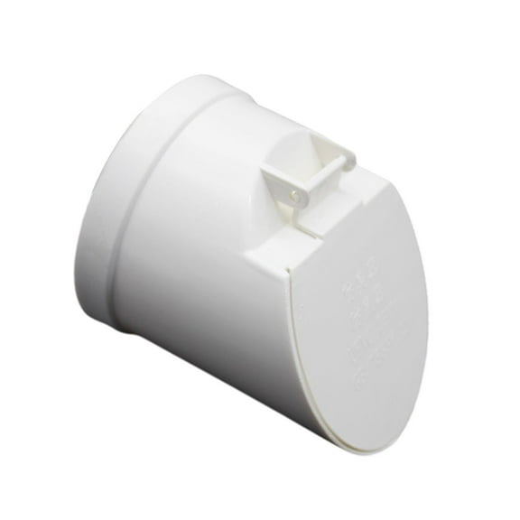 Baoblaze PVC Drainage Pipe Floor Drain Easy to Install Accessory Premium Auto Closing Diameter 75mm