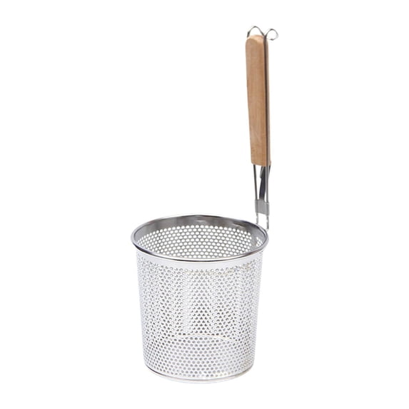 Baoblaze Pasta Noodle Strainer Food Strainer Noodle Strainer for Chips Frying Chicken 14cm