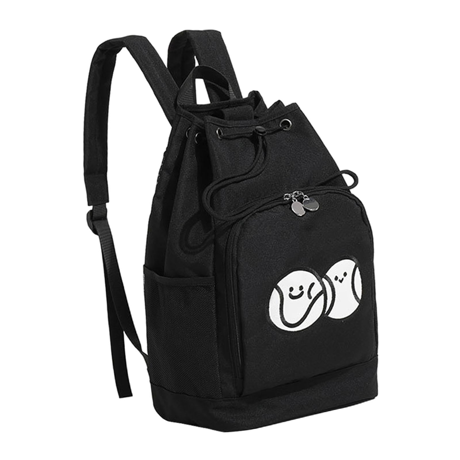 Baoblaze Pickleball Backpack Multifunctional Portable Travel Pouch Tennis Rackets Bag Black