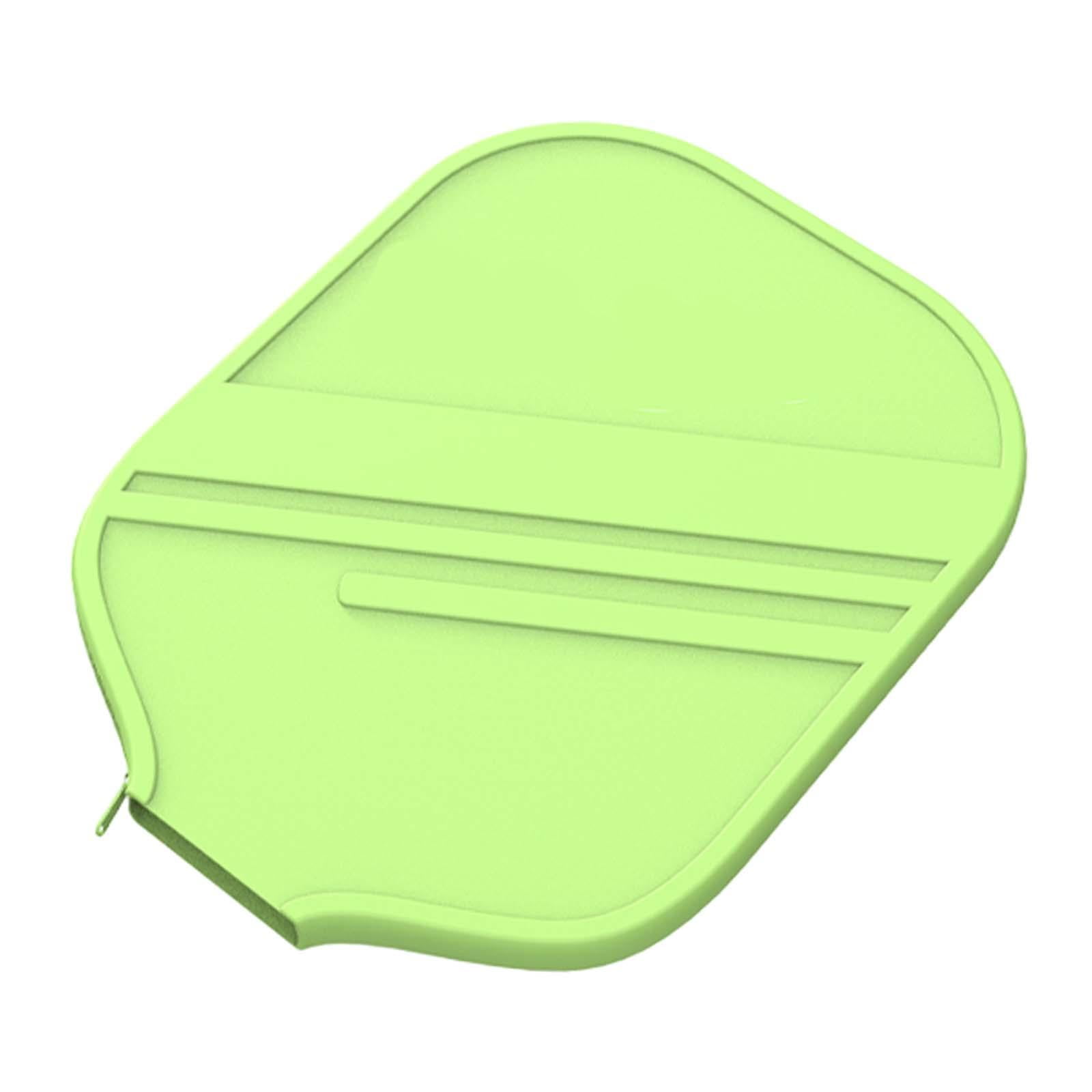Baoblaze Pickleball Racket Cover Durable Silicone Protective Table Tennis Paddle Case Green
