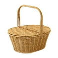 thumbnail image 1 of Baoblaze Picnic Basket Organizer Basket Decor Storage Bin Multipurpose Storage Basket, 1 of 8