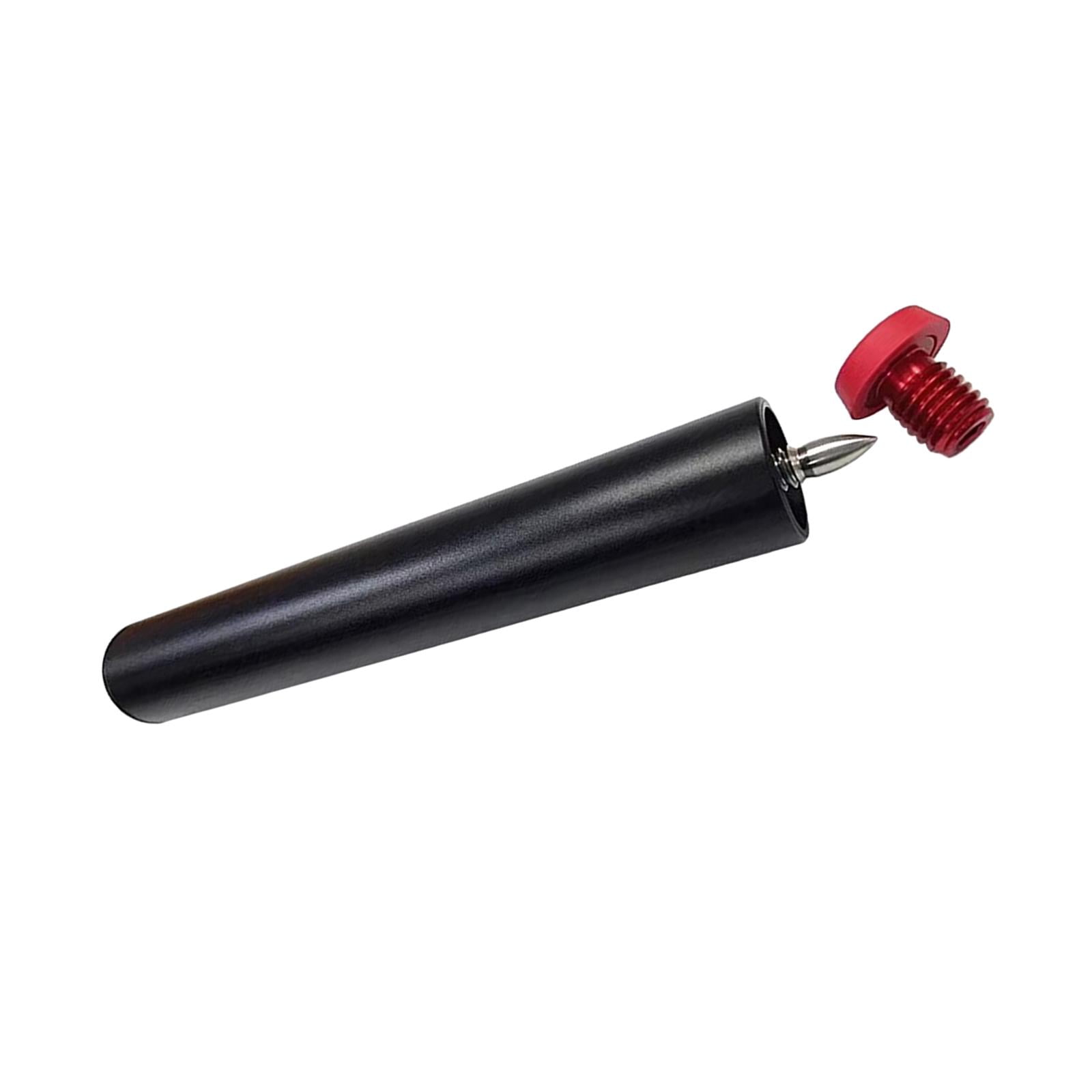 Baoblaze Pool Cue Extender Billiards Cue Extension for Beginners Enthusiast Men Women Red