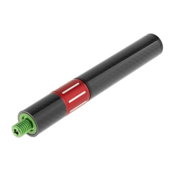 Baoblaze Pool Cue Extension Attachment End Lengthener Retractable for Billiard Lovers Green