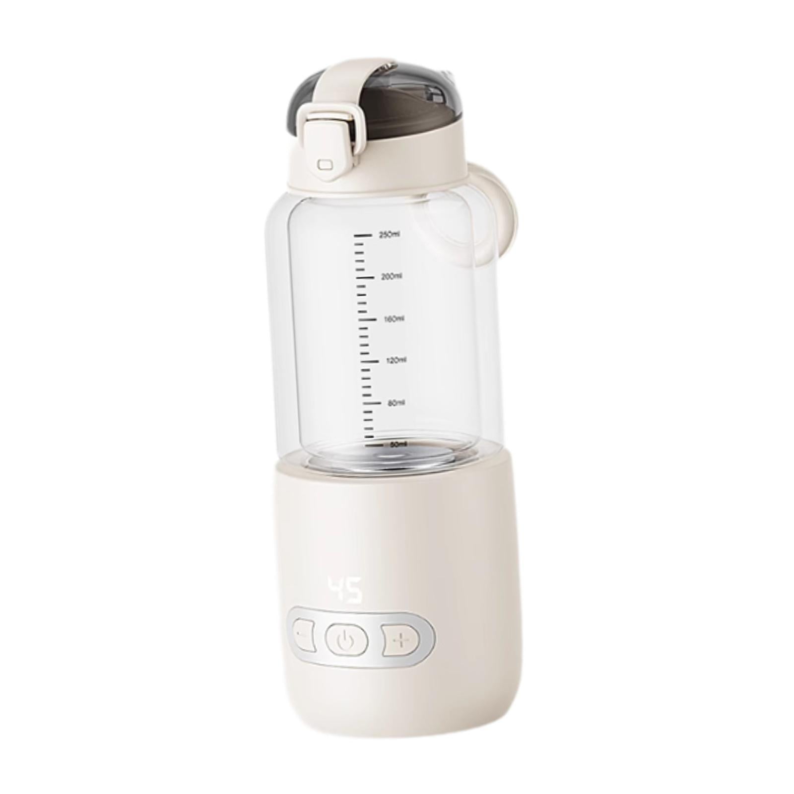 Baoblaze Portable Bottle Warmer Accurate Temperature Control Baby Milk Bottle Outdoors Ca beige 250ml