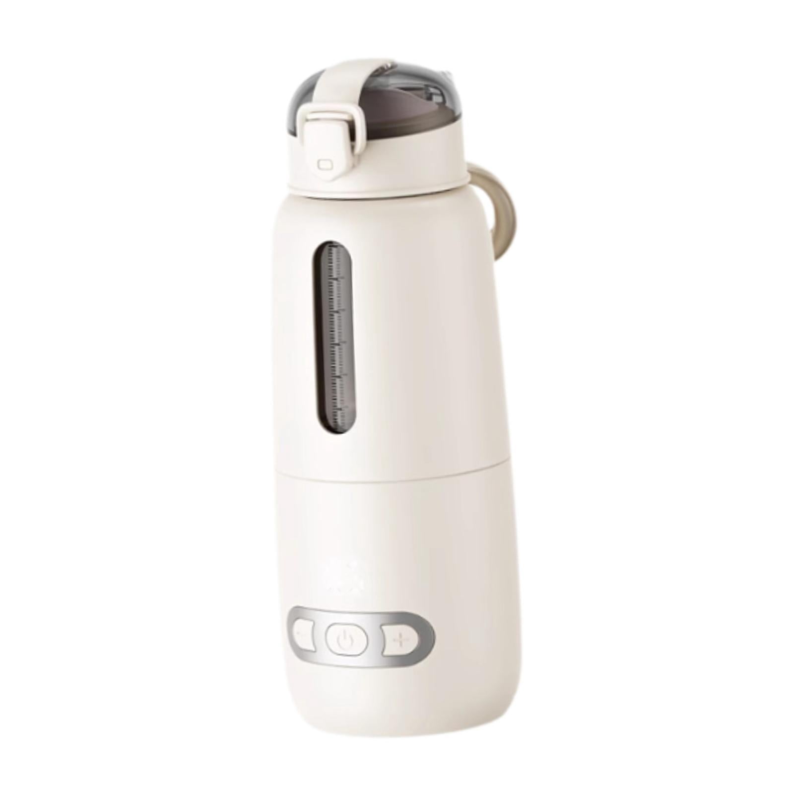 Baoblaze Portable Bottle Warmer Accurate Temperature Control Baby Milk Bottle Outdoors Ca beige 300ml