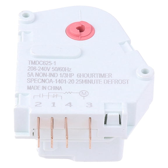 Baoblaze Refrigerator Defrost Timer Refrigerator Parts Multifunctional for for 625-1