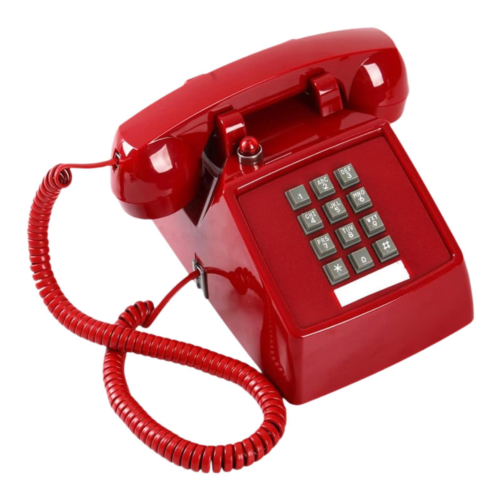 Baoblaze Retro Design Corded Landline Desktop Phone For Room Decoration what-is-4s