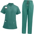 thumbnail image 1 of Baoblaze Scrub Set Soft Top and Joggers Pant for Pet Groomer Beauty Salon SPA Cosmetology, 1 of 7