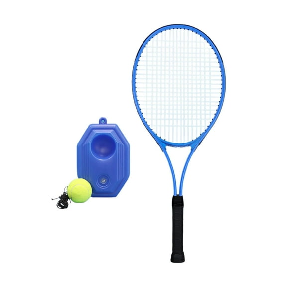 Baoblaze Self Practice Single Player Solo Tennis Trainer for Backyard Garden Exercise Blue