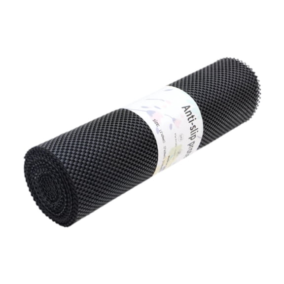 Baoblaze Shelf Liner Lining Pad Anti Slip Roll Drawer Liner for Desk Kitchen Bathroom Black
