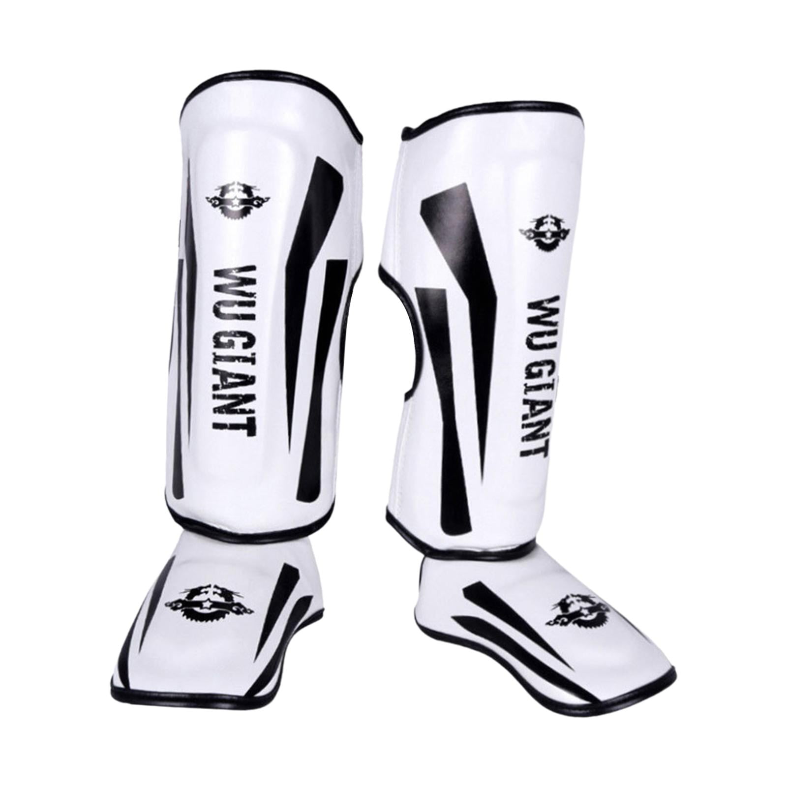 Baoblaze Shin Guards Adjustable Anti Slip Protective Leg for Taekwondo