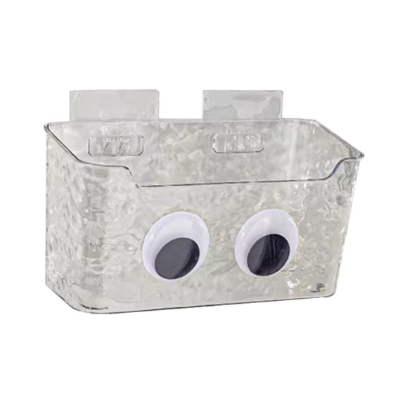 Baoblaze Shower Storage Basket Heavy Duty Bathroom Box for Bathroom Kitchen Apartment Large with Eyes