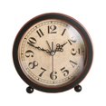 thumbnail image 1 of Baoblaze Silent Non Ticking Desk Bedside Table Vintage Retro Analog Alarm Clock, 1 of 8